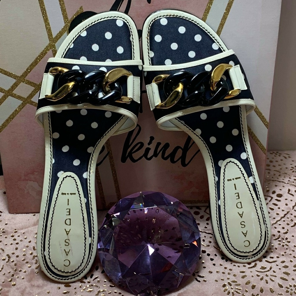 CASADEI SANDALS SIZE 9 - Picture 1 of 4